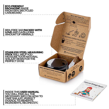 Natural Shilajit Resin (10 Grams)